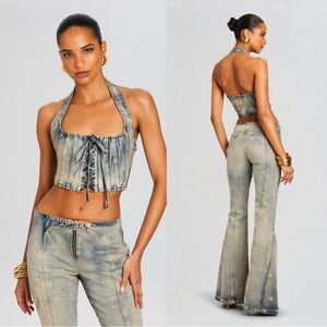 NWT Retrofete x Revolve Bandit Top